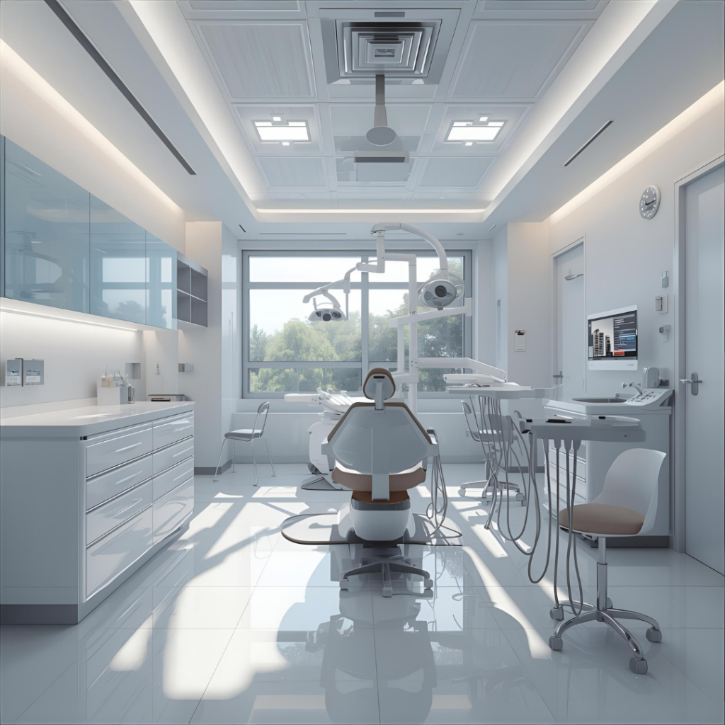 Çayırova diş polikliniği hizmetleri veren Adnan Coşkun Çayırova Diş Polikliniği temsilen koyulmuş bir Çayırova diş kliniği görüntüsü