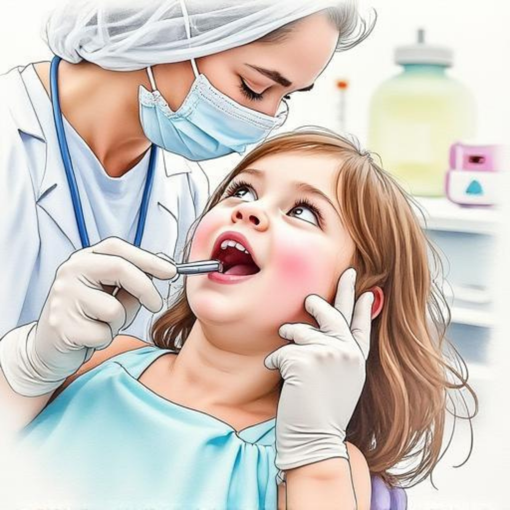 Çocuk diş hekimi ve Çayırova çocuk diş doktoru hizmetleri veren Adnan Coşkun Çayırova Diş Polikliniği diş muayene görseli